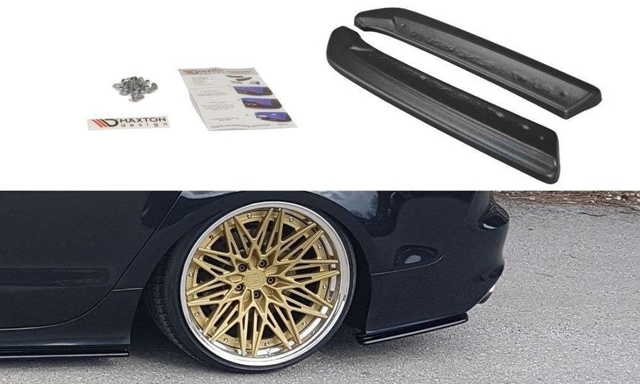 Maxton Design AU-A7-1-SLINE-RSD1T Rear Side Splitters Audi A7 S-Line C7 | Duco Car Parts UK Car Parts