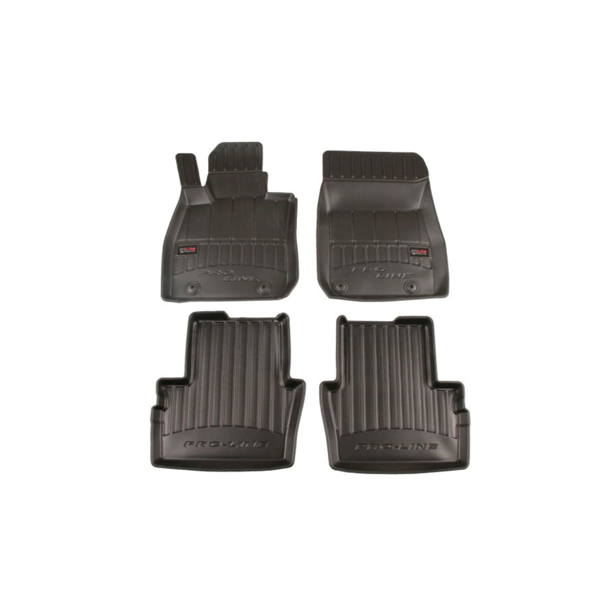 FROGUM 3D408326 Floor mat set for MAZDA CX-3 (DK) Elastomer, Front and Rear, Quantity: 4, Black