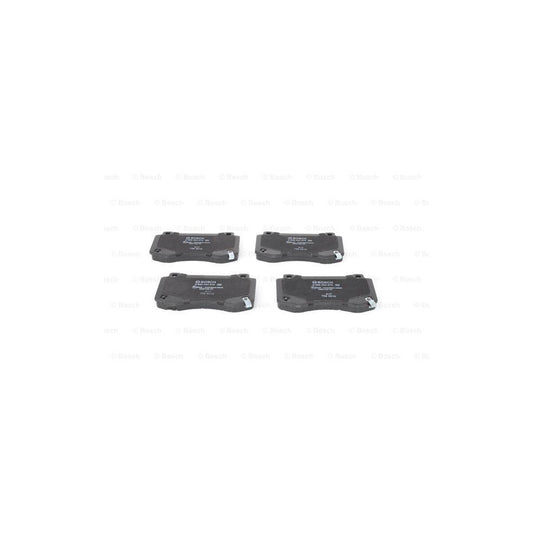 Bosch 0986494870 Brake Pad Set With Acoustic Wear Warning With Anti Squeak Plate BP2044