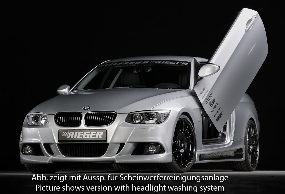 Rieger 00053451 BMW 3 Series E92 E93 Front Bumper