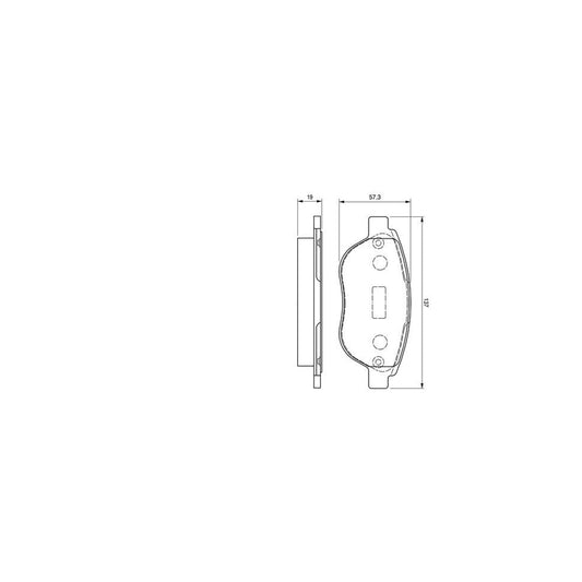 Bosch 0986424659 Brake Pad Set For Fiat Doblo With Mounting Manual BP375