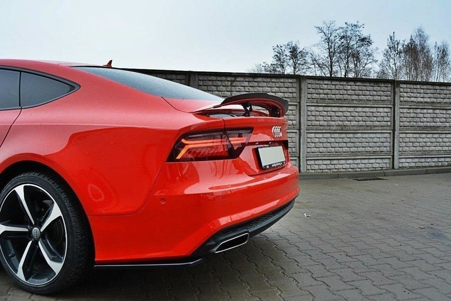 Maxton Design Audi A7 S-Line C7 FL Rear Side Splitters