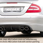 Rieger 00071015 Mercedes-Benz W209 CLK Rear Diffuser for Twin Tailpipe Left & Right