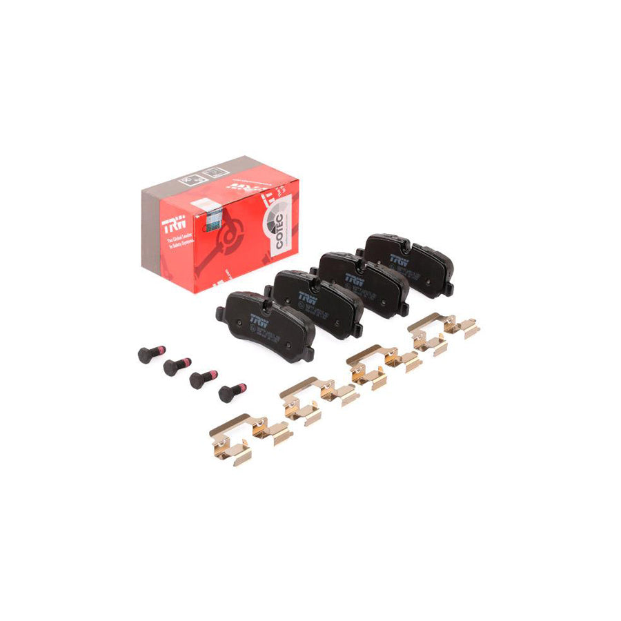 TRW Cotec Gdb1632 Brake Pad Set Prepared For Wear Indicator With Brake Caliper Screws With Accessories
