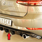 Rieger 00088160 VW Mk7 Golf GTI Rear Diffuser