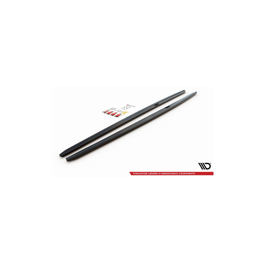 Maxton Design BMW F10 F11 V.2 Side Skirt Diffusers (Inc. 535i, 550i, M550dx & M5)