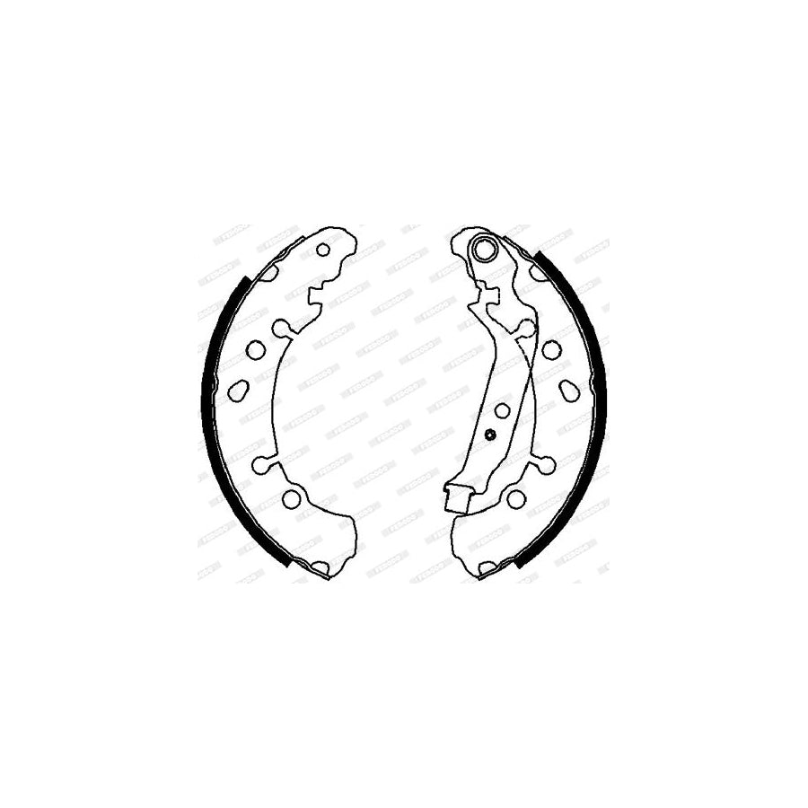 FERODO PREMIER FSB4037 Brake Shoe Set