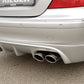 Rieger 00071015 Mercedes-Benz W209 CLK Rear Diffuser for Twin Tailpipe Left & Right
