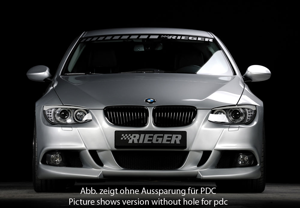 Rieger 00053454 BMW 3 Series E92 E93 Front Bumper
