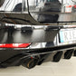 Rieger 00088160 VW Mk7 Golf GTI Rear Diffuser for Original Tailpipe Left & RIght - Glossy Black