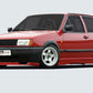 Rieger 00047005 VW Mk2 Mk3 Polo Right Side Skirt