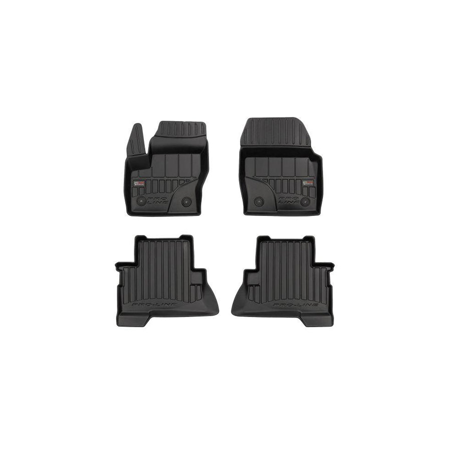 FROGUM Tailored 3D409675 Floor mat set for FORD Puma Off-Road Elastomer, Front and Rear, Quantity: 4, Black, (LHD)
