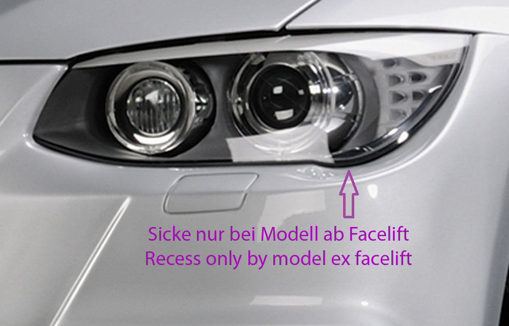 Rieger 00053454 BMW 3 Series E92 E93 Front Bumper