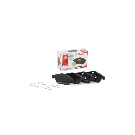Ferodo Premier Eco Friction Fdb1541 Brake Pad Set Not Prepared For Wear Indicator With Piston Clip With Accessories