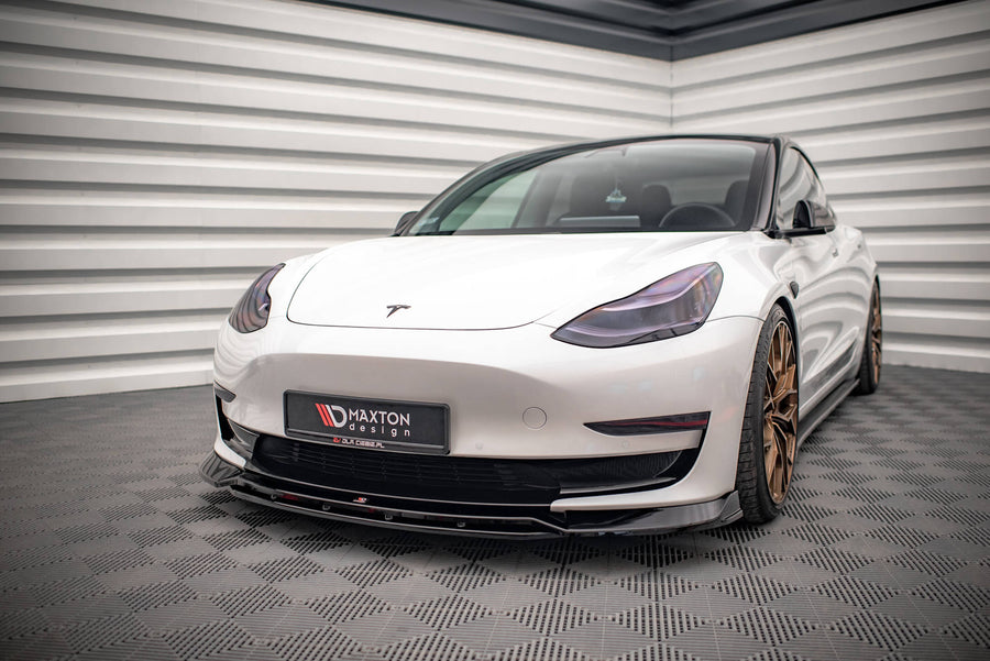 Maxton Design Tesla Model 3 Front Splitter V.3