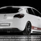 Rieger 00099848 Opel Astra J Rear Diffuser for Original Tailpipe Left - Carbon-Look