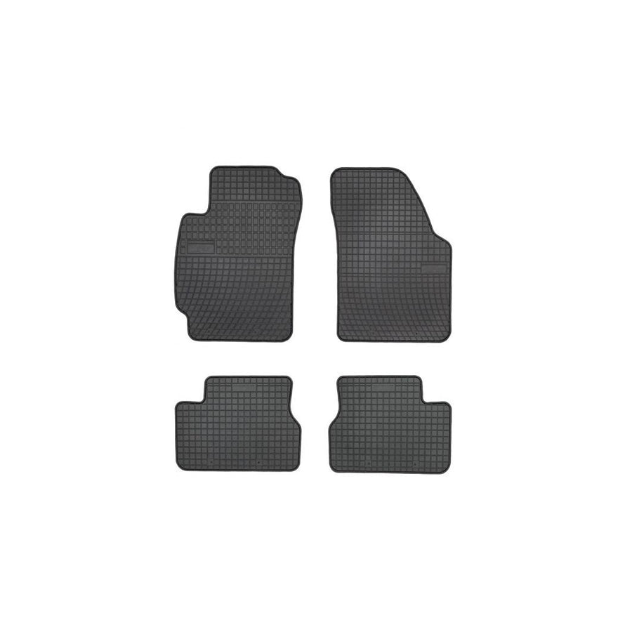 FROGUM Tailored 547297 Floor mat set for HONDA HR-V I (GH) Elastomer, Front and Rear, Quantity: 4, Black, (LHD)