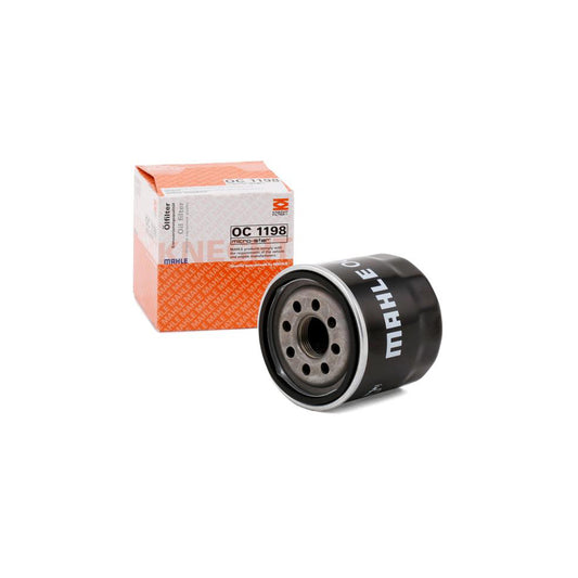 MAHLE ORIGINAL OC 1198 Oil Filter Spin-on Filter, with one anti-return valve