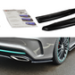 Maxton Design ME-CLA-117F-AMGLINE-RSD1T Rear Side Splitters Mercedes Benz CLA-Class C117 AMG-Line (Facelift) | Duco Car Parts UK Car Parts