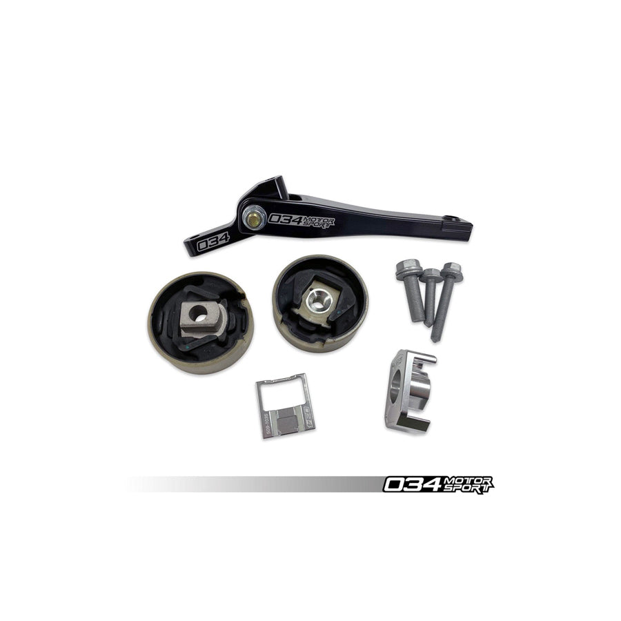 034Motorsport Audi VW Billet Spherical Dogbone Mount Performance Pack with Dogbone Pucks (8V A3/S3, 8S TT/TTS & MkVII Golf/GTI/R)