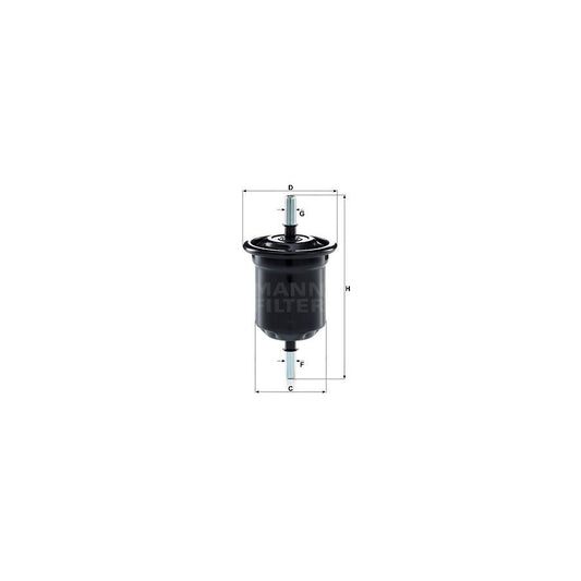 MANN-FILTER WK 6013 Fuel filter In-Line Filter