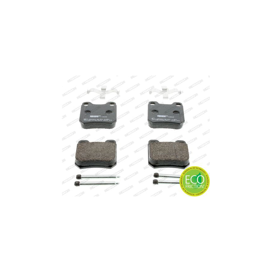 Ferodo Premier Eco Friction Fdb525 Brake Pad Set Not Prepared For Wear Indicator With Accessories