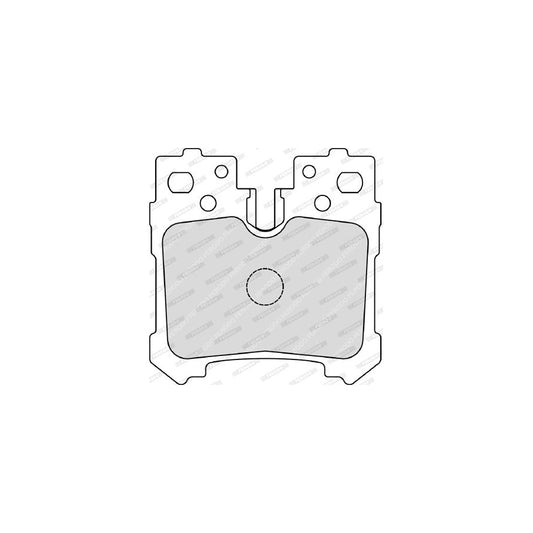 Ferodo Premier Fdb4210 Brake Pad Set For Lexus Ls Prepared For Wear Indicator Without Accessories