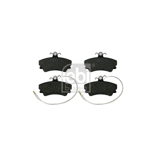 Febi Bilstein 16383 Brake Pad Set For Renault Espace Ii J63 S63 Front Axle Incl Wear Warning Contact