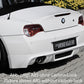 Rieger 00099856 BMW Z4 E85 Rear Diffuser for Original Twin Tailpipe Left - Carbon-Look