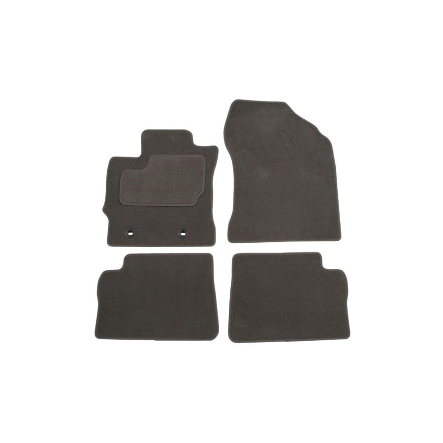 MAMMOOTH A041 TOY15 PRM 02 Floor mat set for TOYOTA Auris Hatchback (E18) Textile, Front and Rear, Quantity: 4, Grey