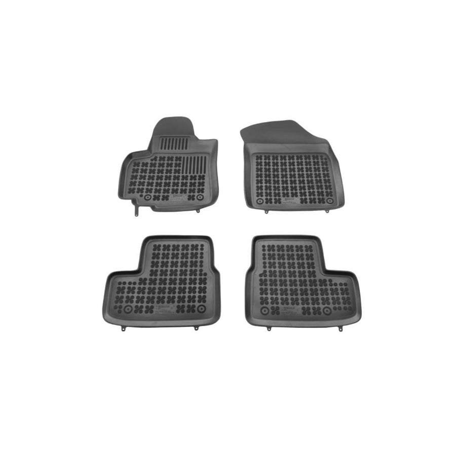 REZAW PLAST 202202 Floor mat set for SUZUKI Splash Elastomer, Front and Rear, Black