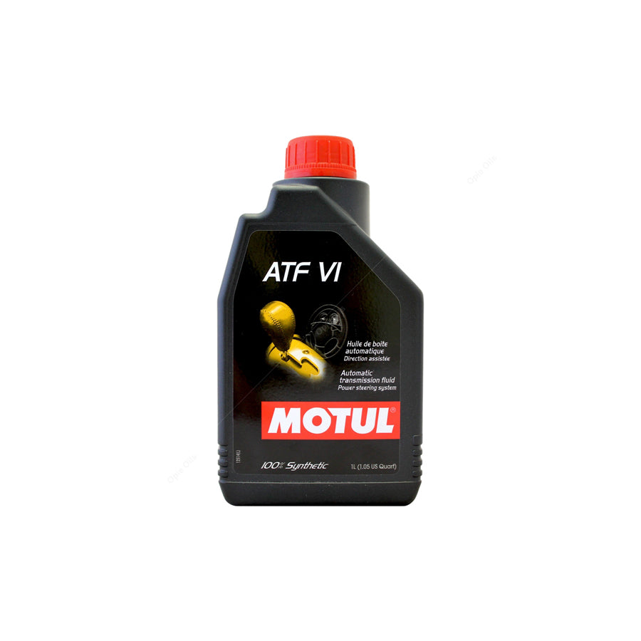 Motul ATF VI Fully Synthetic Automatic Transmission & Power Steering Fluid 1l