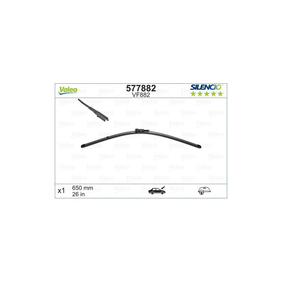 Valeo Silencio X.Trm 577882 Wiper Blade | Duco Car Parts UK Car Parts