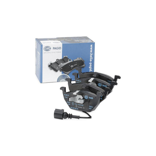 Hella 8DB 355 008 551 Brake Pad Set With Integrated Wear Warning Contact