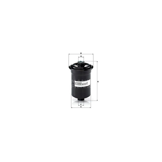 MANN-FILTER WK 614/11 Fuel filter In-Line Filter