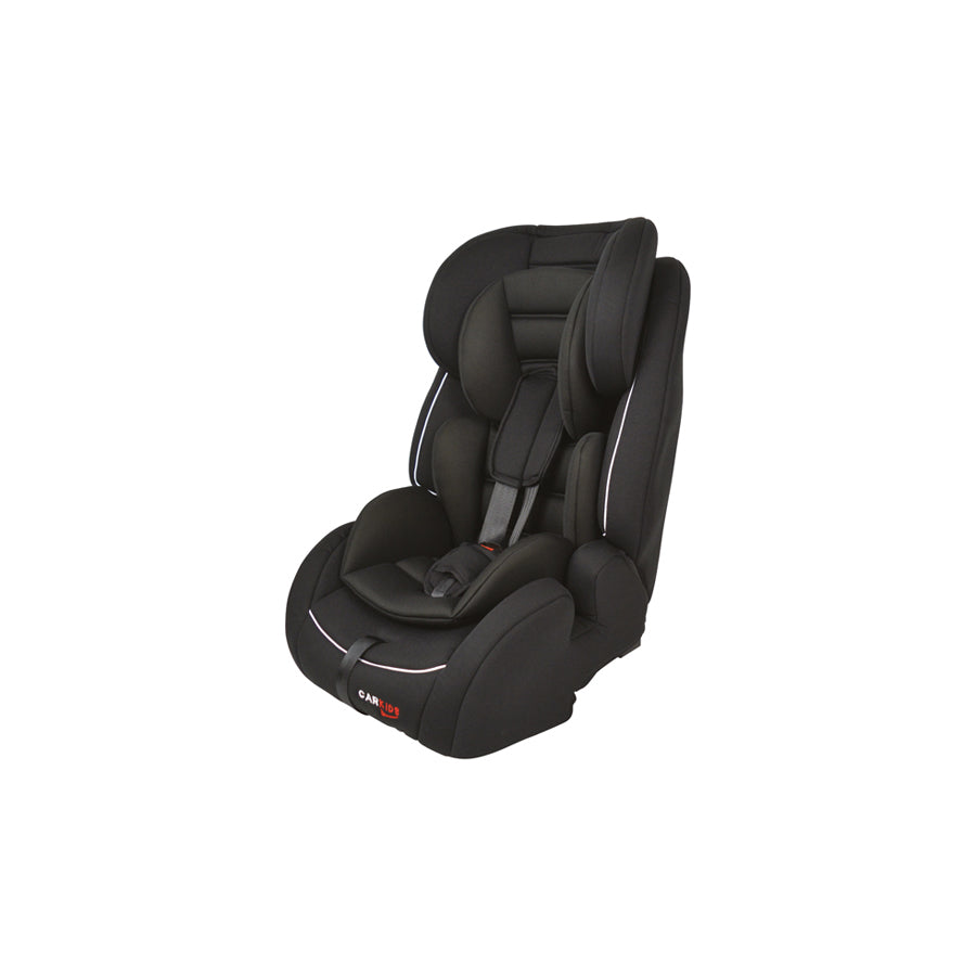 Carkids 4310015 Child car seat with Isofix, Group 1/2/3, 9-36 kg, 5-point harness, Black, multi-group
