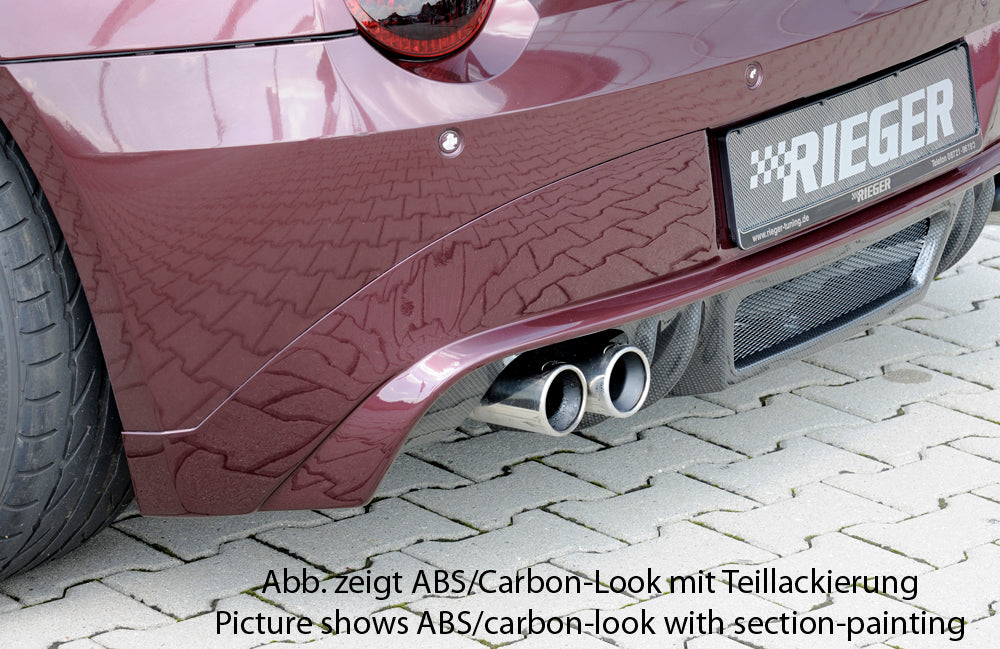 Rieger 00099853 BMW Z4 E85 Rear Diffuser