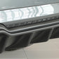 Rieger 00056820 Audi 8V A3 Rear Diffuser for Twin Tailpipe Left -  Matte Black
