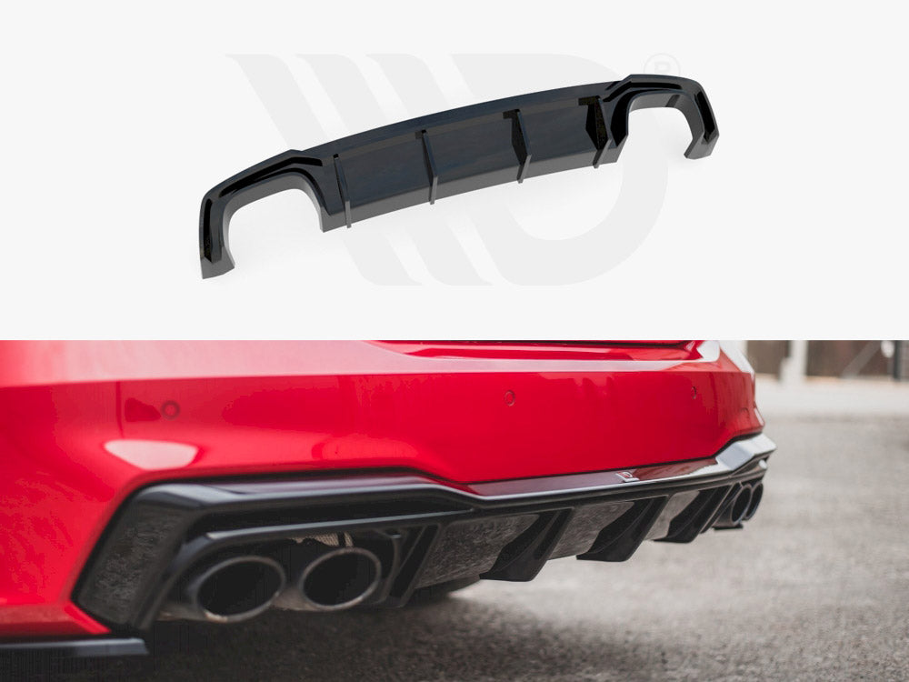 Maxton Design AU-A7-C8-SLINE-RS1T Rear Valance Audi S7 / A7 S-line C8 | Duco Car Parts UK Car Parts