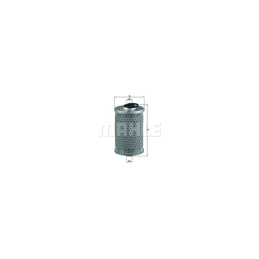 MAHLE ORIGINAL KX 35 Fuel filter Filter Insert