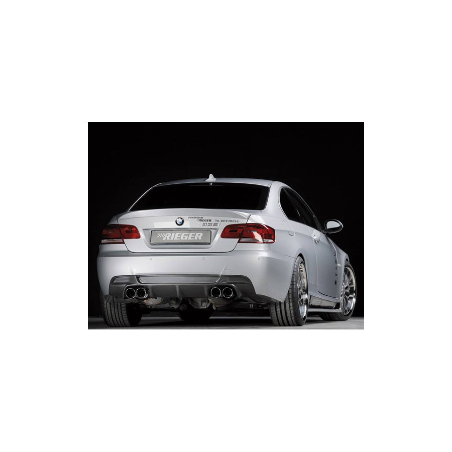 Rieger BMW Rear Quad Diffuser E92 E93 335i (M Sports)