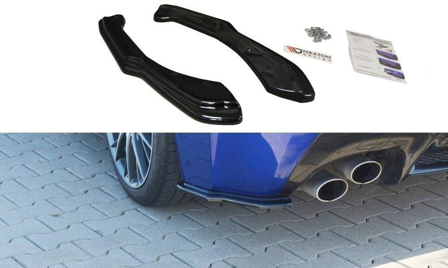 Maxton Design LE-RCF-1-RSD1T Rear Side Splitters Lexus RC F | Duco Car Parts UK Car Parts