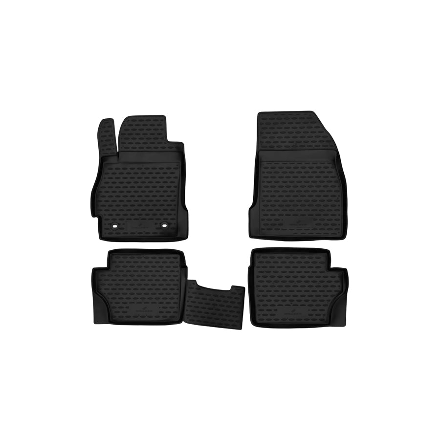 WALSER Tailored, XTR 75098 Floor mat set Front and Rear