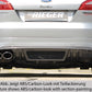 Rieger 00099113 Ford BA7 Mondeo Rear Diffuser for Twin Tailpipe Left - Carbon-Look
