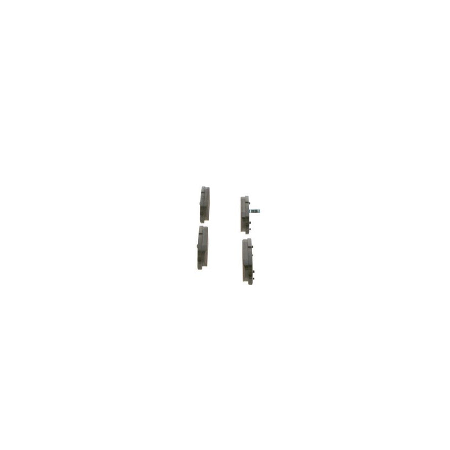 Bosch 0986495089 Brake Pad Set With Acoustic Wear Warning With Mounting Manual BP1515