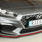 Rieger 00076000 Hyundai Front Splitter (i30 N-Performance & i30 N) -  Matte Black