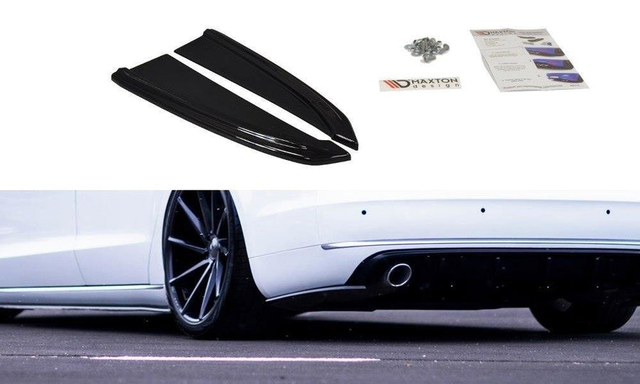 Maxton Design AU-A8-D4-RSD1T Rear Side Splitters Audi A8 D4 | Duco Car Parts UK Car Parts