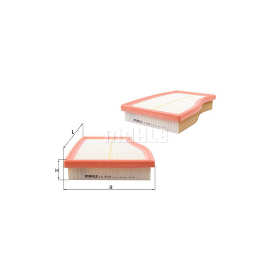 MAHLE ORIGINAL LX 4784 Air Filter Filter Insert