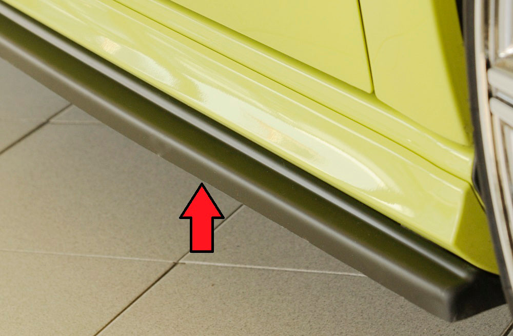 Rieger 00056817 Audi 8V Right Side Skirt Splitter (A3 & S3)