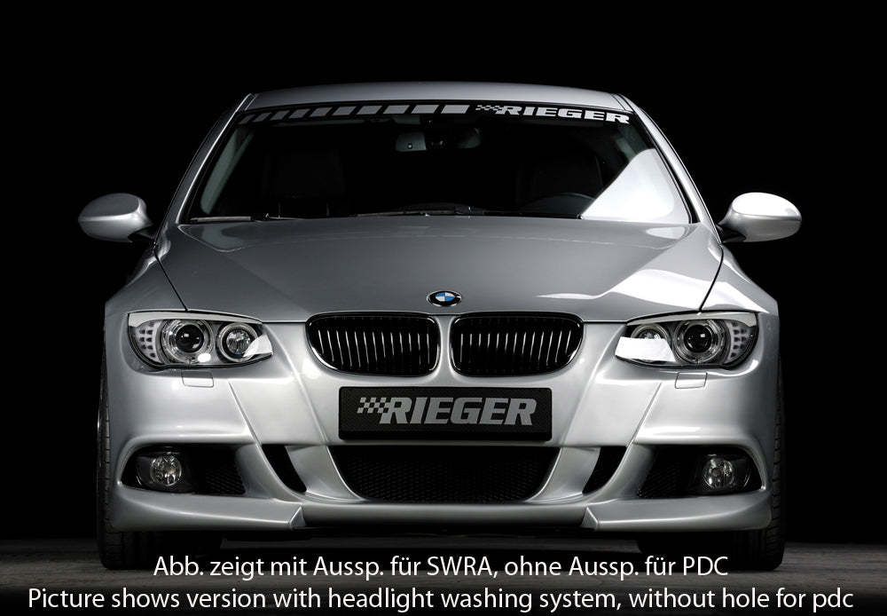 Rieger 00053452 BMW 3 Series E92 E93 Front Bumper
